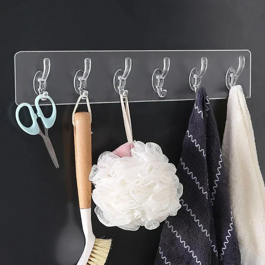 Super Strong Self Adhesive Wall Mounted Hooks Strip